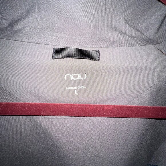 NAU Gray 100% Recycled Polyester Lightweight Jacket - Size Women's Large - Picture 7 of 9